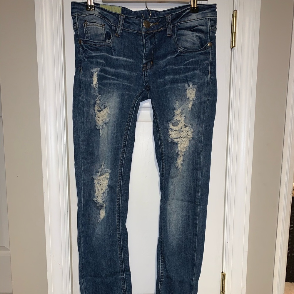 Size 9 Machine Jeans